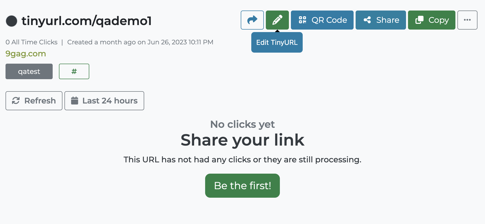 How to edit your TinyURL Links TinyURL